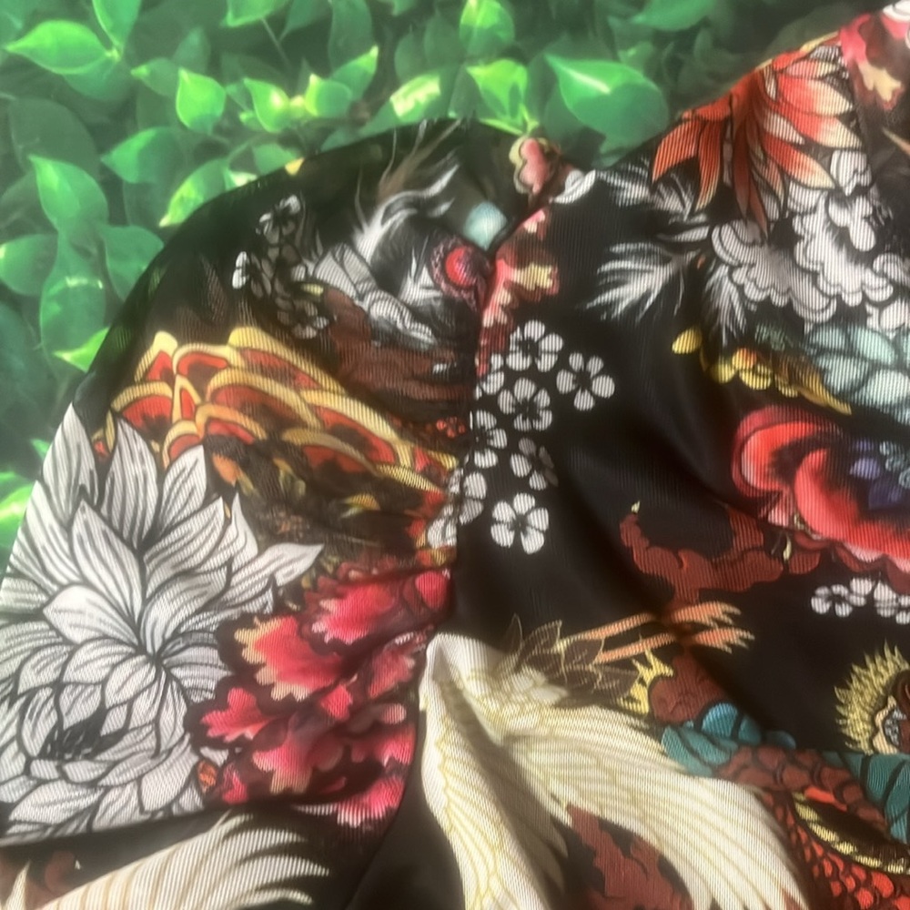 Fashion Nova Multicolor Floral Top - Picture 5 of 6